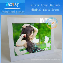 Mirror frame 15 pulgadas digital photo frame frame wifi